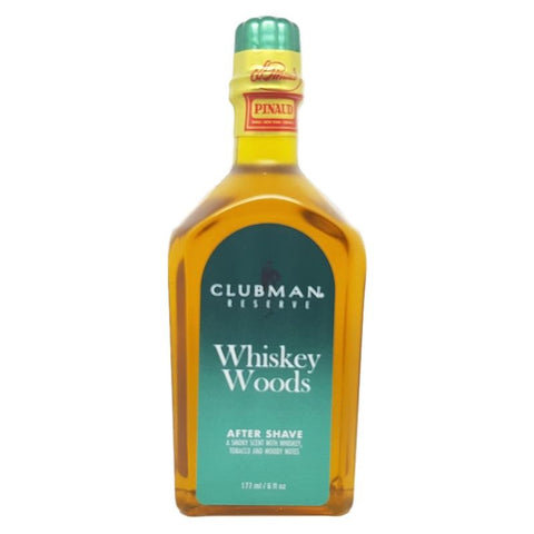 CLUBMAN AFTER SHAVE WHISKEY WOODS 6oz