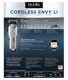 Andis Envy Cordless Lithium Ion [73000]